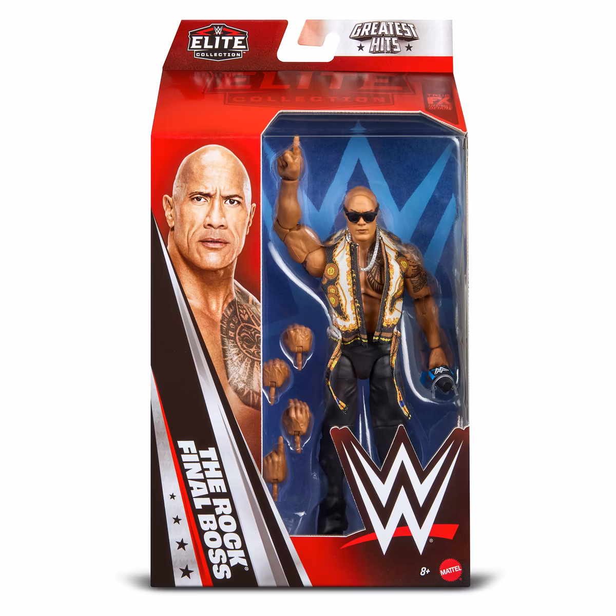 Mattel The Rock Elite Collection Series Greatest Hits Action Figure 8 Mattel The Rock Elite Collection Series Greatest Hits Action Figure