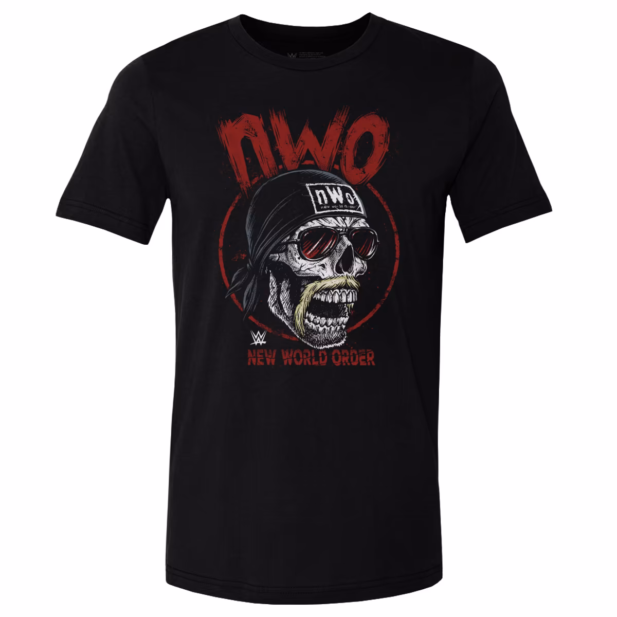Men's 500 Level Black nWo Hogan Skull T-Shirt 1 Men's 500 Level Black nWo Hogan Skull T-Shirt