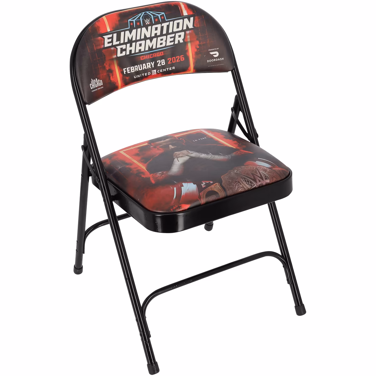 Elimination Chamber 2026 Commemorative Event Chair 9 Elimination Chamber 2026 Commemorative Event Chair
