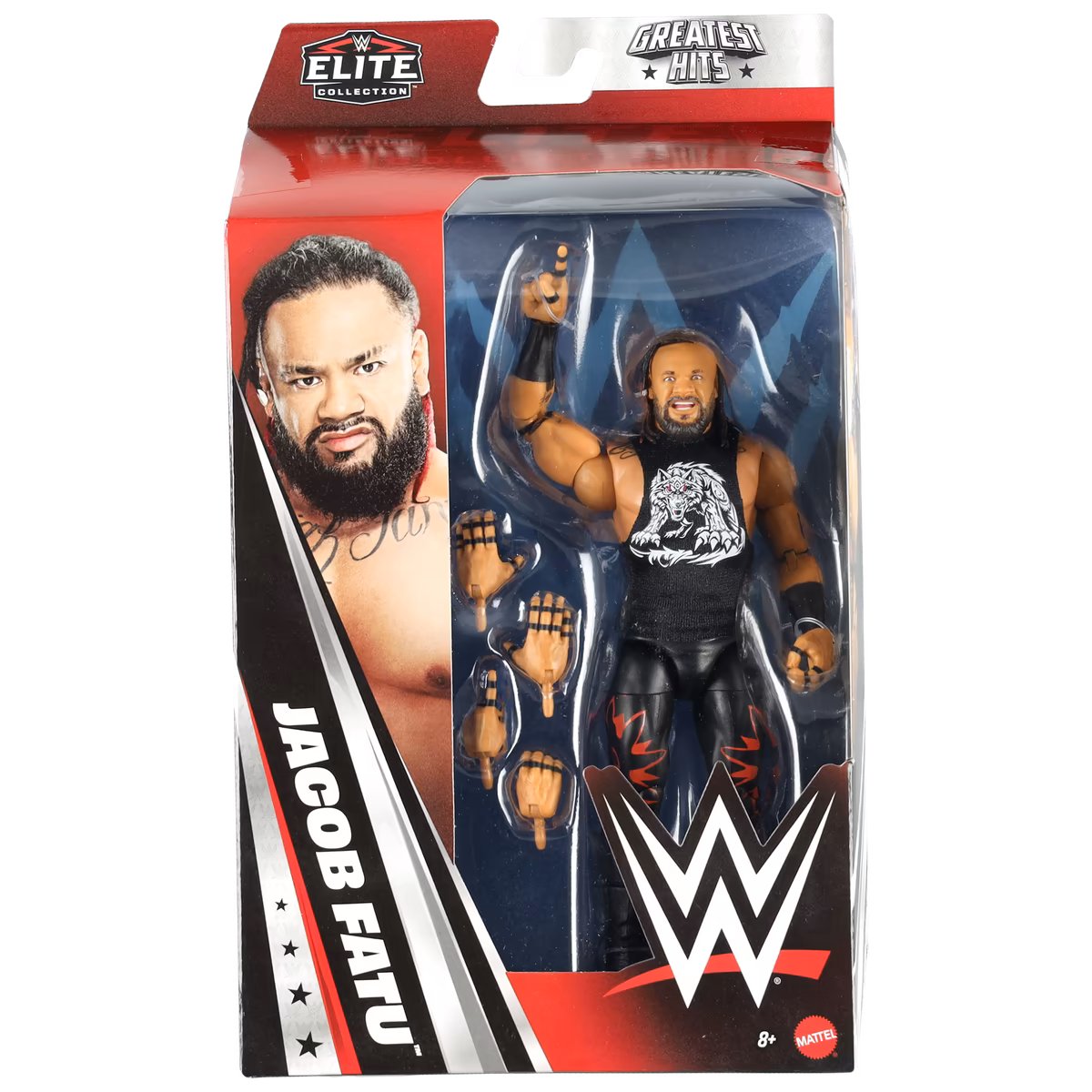 Mattel Jacob Fatu Elite Collection Greatest Hits Action Figure