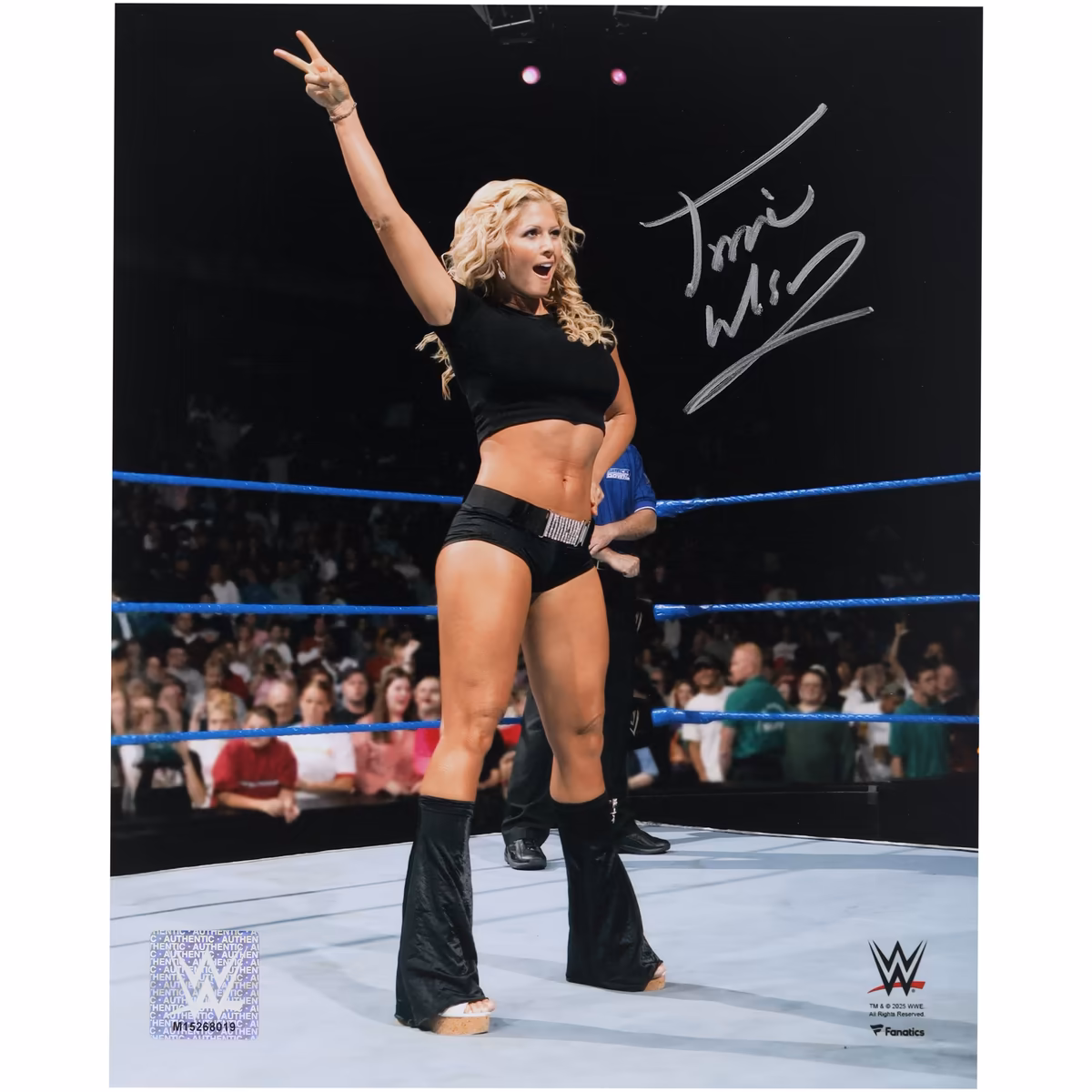 Torrie Wilson WWE Autographed 8" x 10" In-Ring Pose Photograph