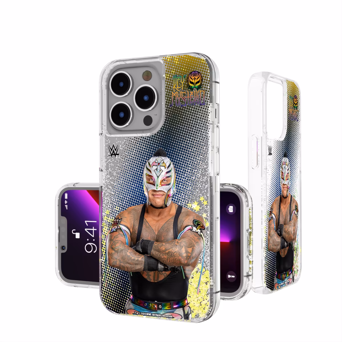 Keyscaper Rey Mysterio WWE Superstar iPhone Glitter Case 2 Keyscaper Rey Mysterio WWE Superstar iPhone Glitter Case
