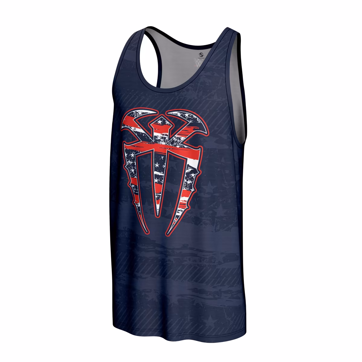 Men's ProSphere Navy Roman Reigns Americana Tank Top 3 Men's ProSphere Navy Roman Reigns Americana Tank Top