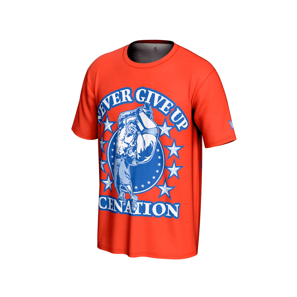 Men's ProSphere Red John Cena Retro T-Shirt 3 Men's ProSphere Red John Cena Retro T-Shirt