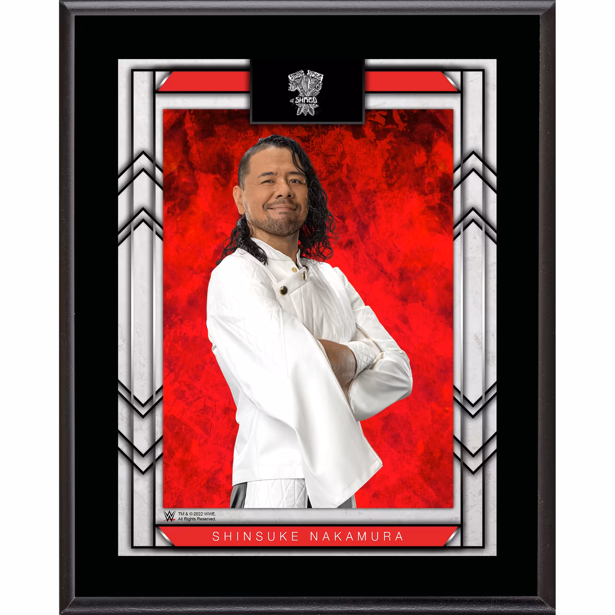 Shinsuke Nakamura 10.5" x 13" Sublimated Plaque 1 Shinsuke Nakamura 10.5" x 13" Sublimated Plaque