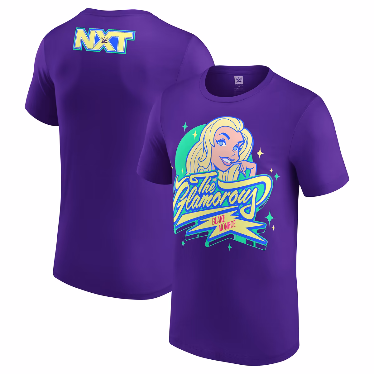 Men's Purple Blake Monroe The Glamorous Purple T-Shirt