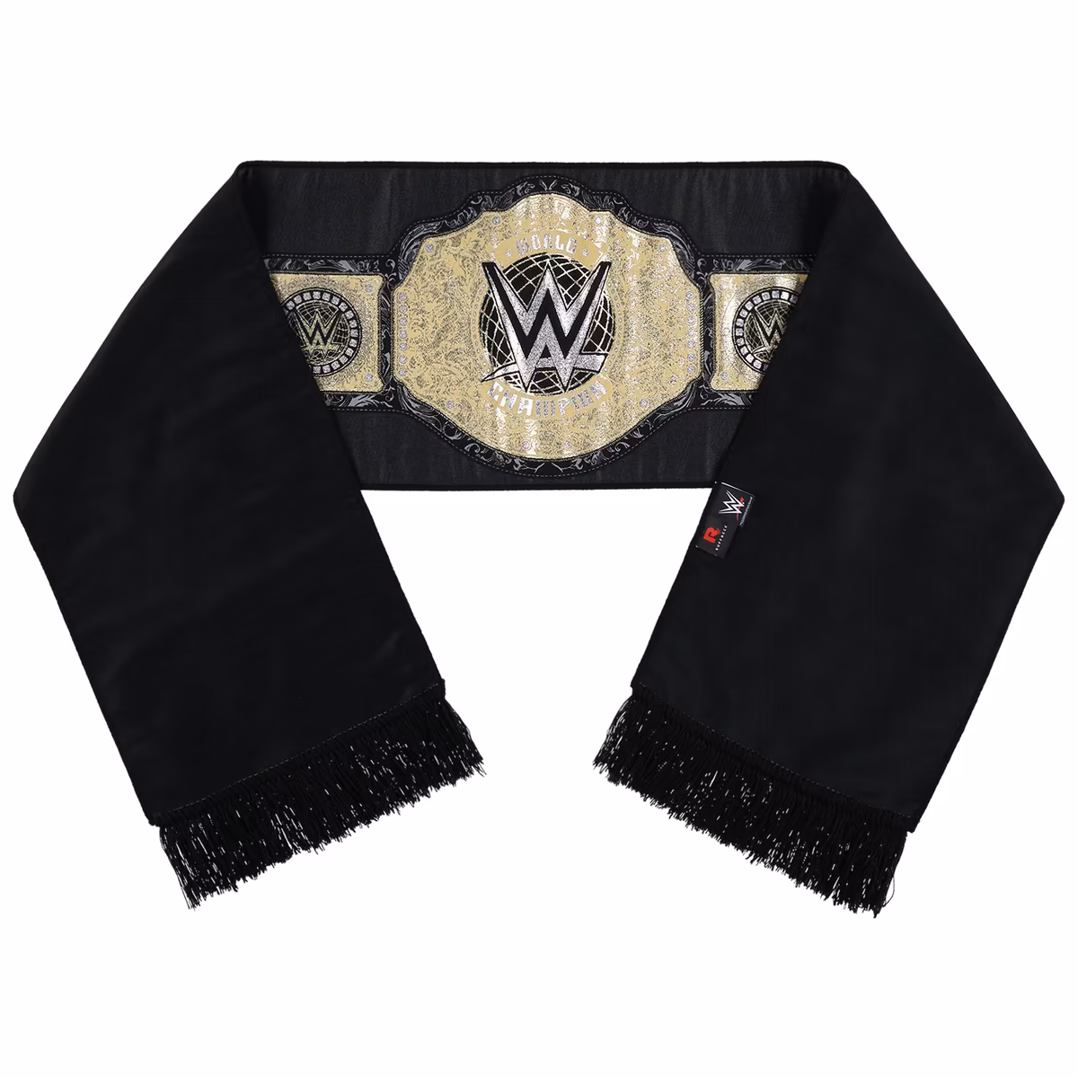 WWE World Heavyweight Champion Metallic Woven Scarf 3 WWE World Heavyweight Champion Metallic Woven Scarf