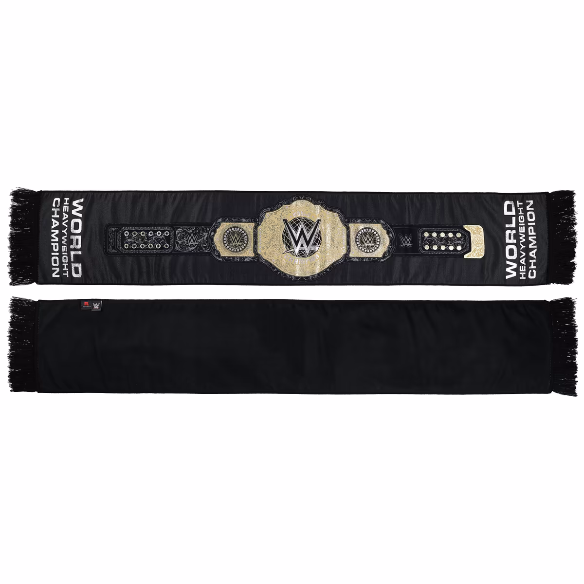 WWE World Heavyweight Champion Metallic Woven Scarf 4 WWE World Heavyweight Champion Metallic Woven Scarf