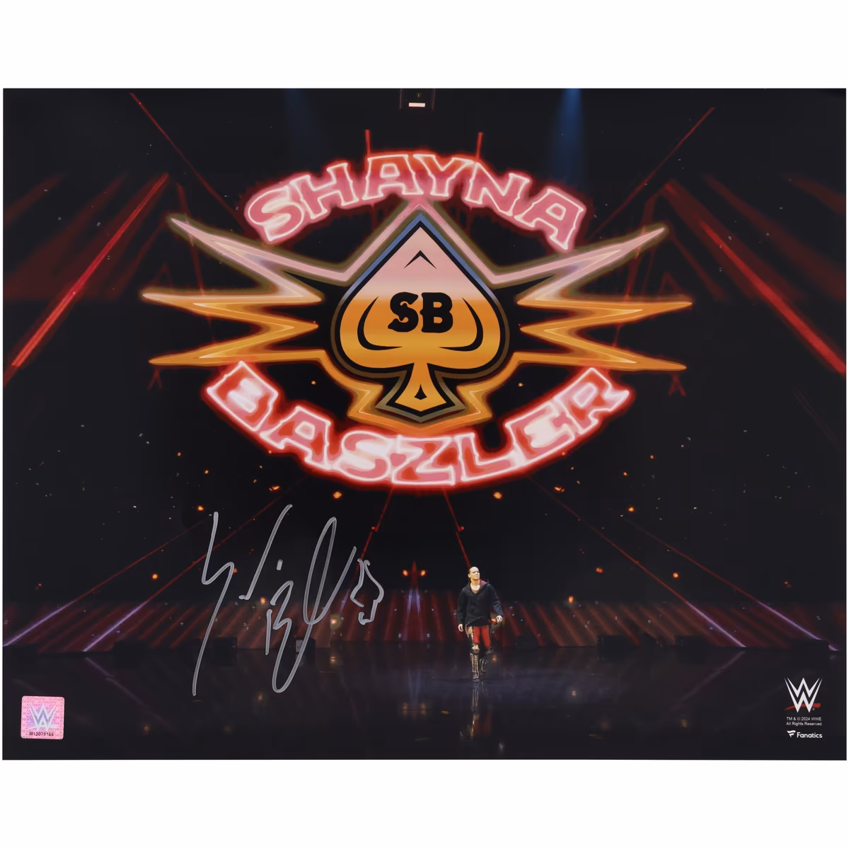Shayna Baszler WWE Autographed 16" x 20" Entrance Photograph