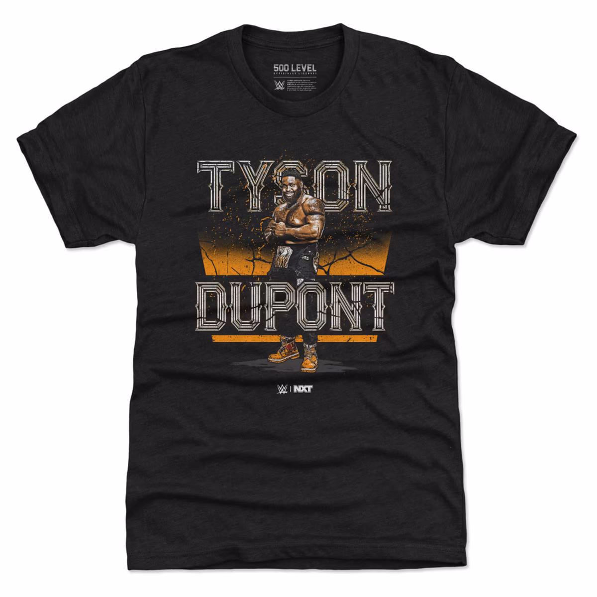 Men's 500 Level Black Tyson Dupont Tri-Blend T-Shirt