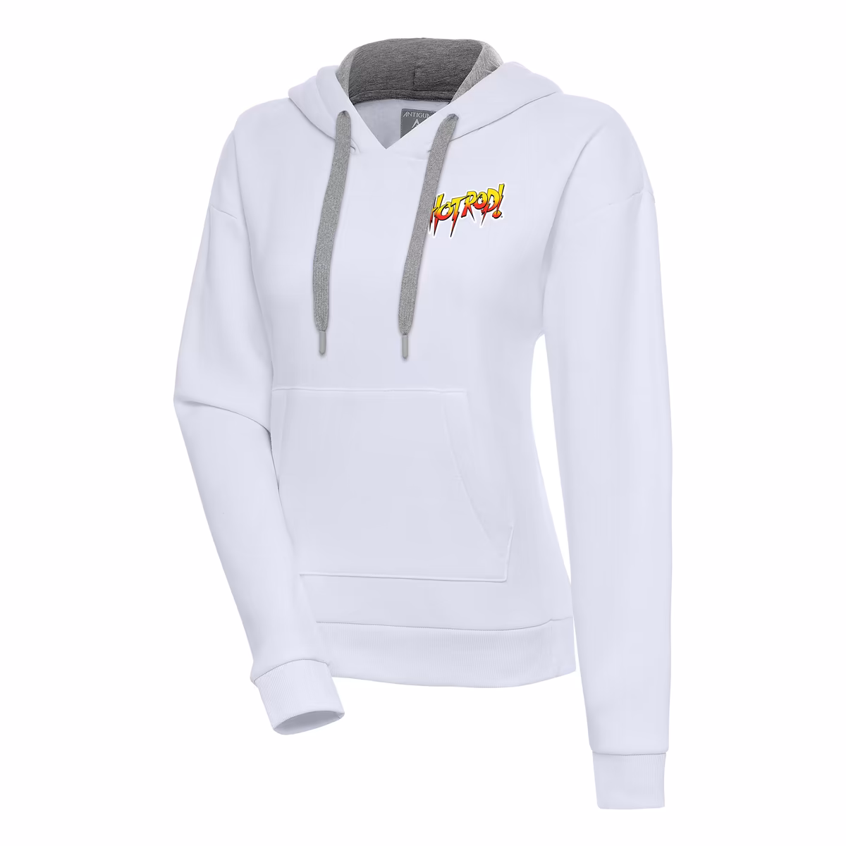 Women's Antigua White "Rowdy" Roddy Piper Victory Pullover Hoodie 4 Women's Antigua White "Rowdy" Roddy Piper Victory Pullover Hoodie