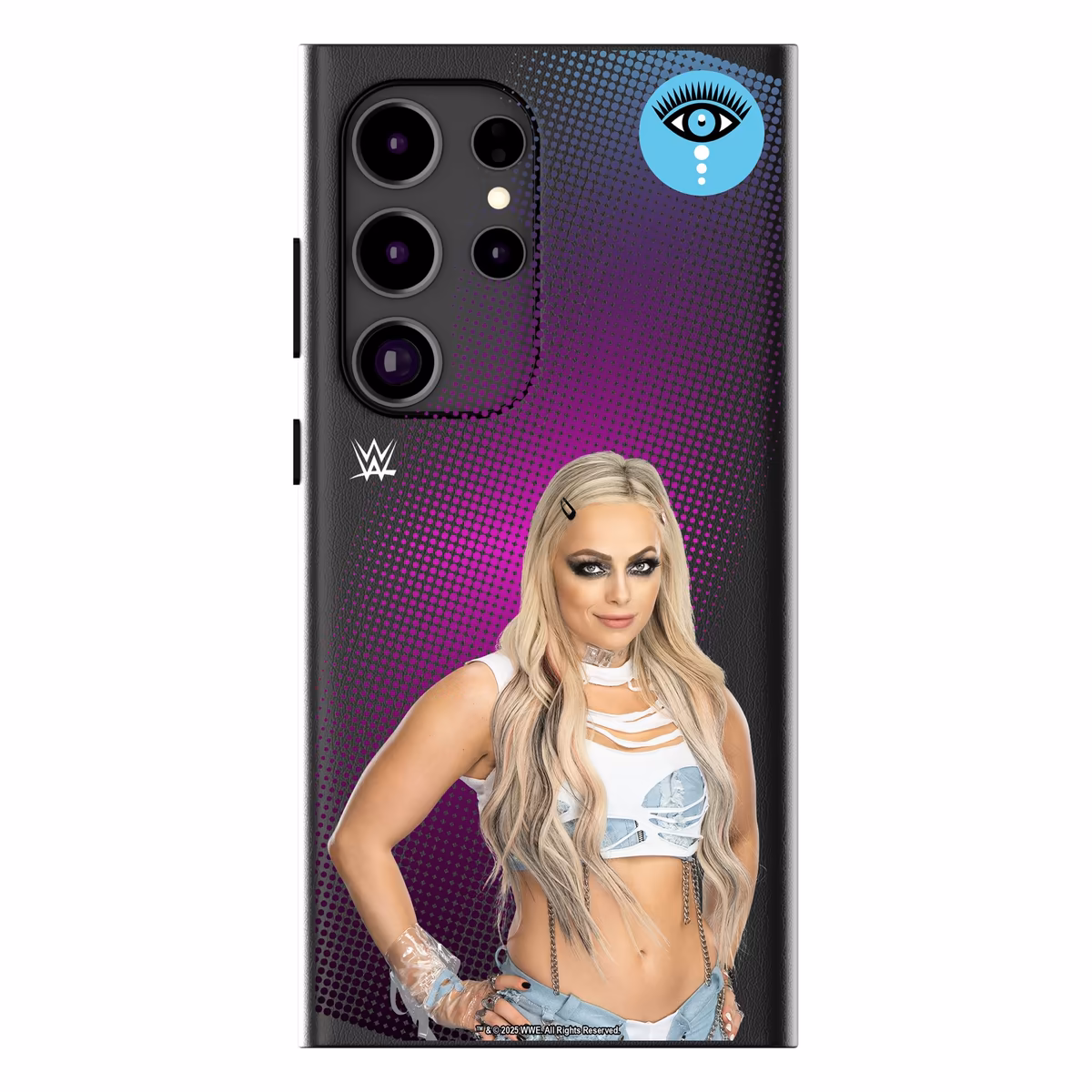 Keyscaper Liv Morgan Superstar Galaxy Magnetic Bump Case
