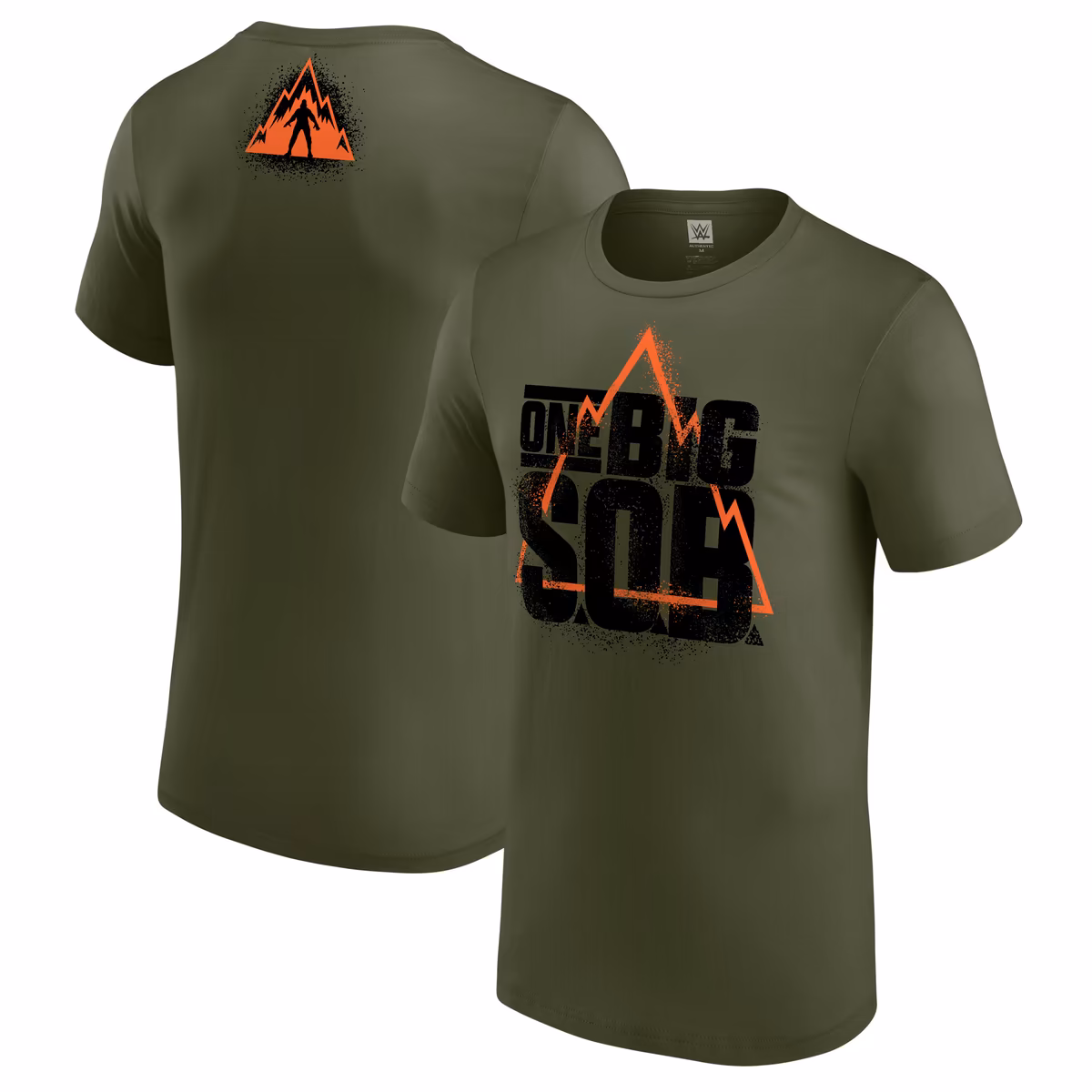 Men's Hunter Green Braun Strowman One Big SOB T-Shirt 2 Men's Hunter Green Braun Strowman One Big SOB T-Shirt