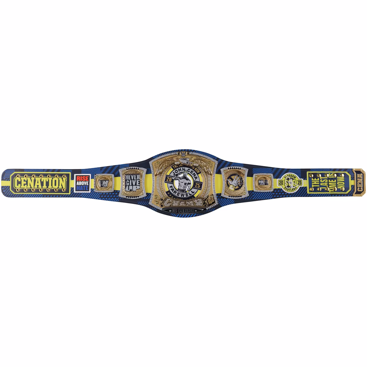 John Cena WWE Autographed 2025 Farewell Tour Glasgow Replica Title Belt - Limited Edition of 25 1 John Cena WWE Autographed 2025 Farewell Tour Glasgow Replica Title Belt - Limited Edition of 25