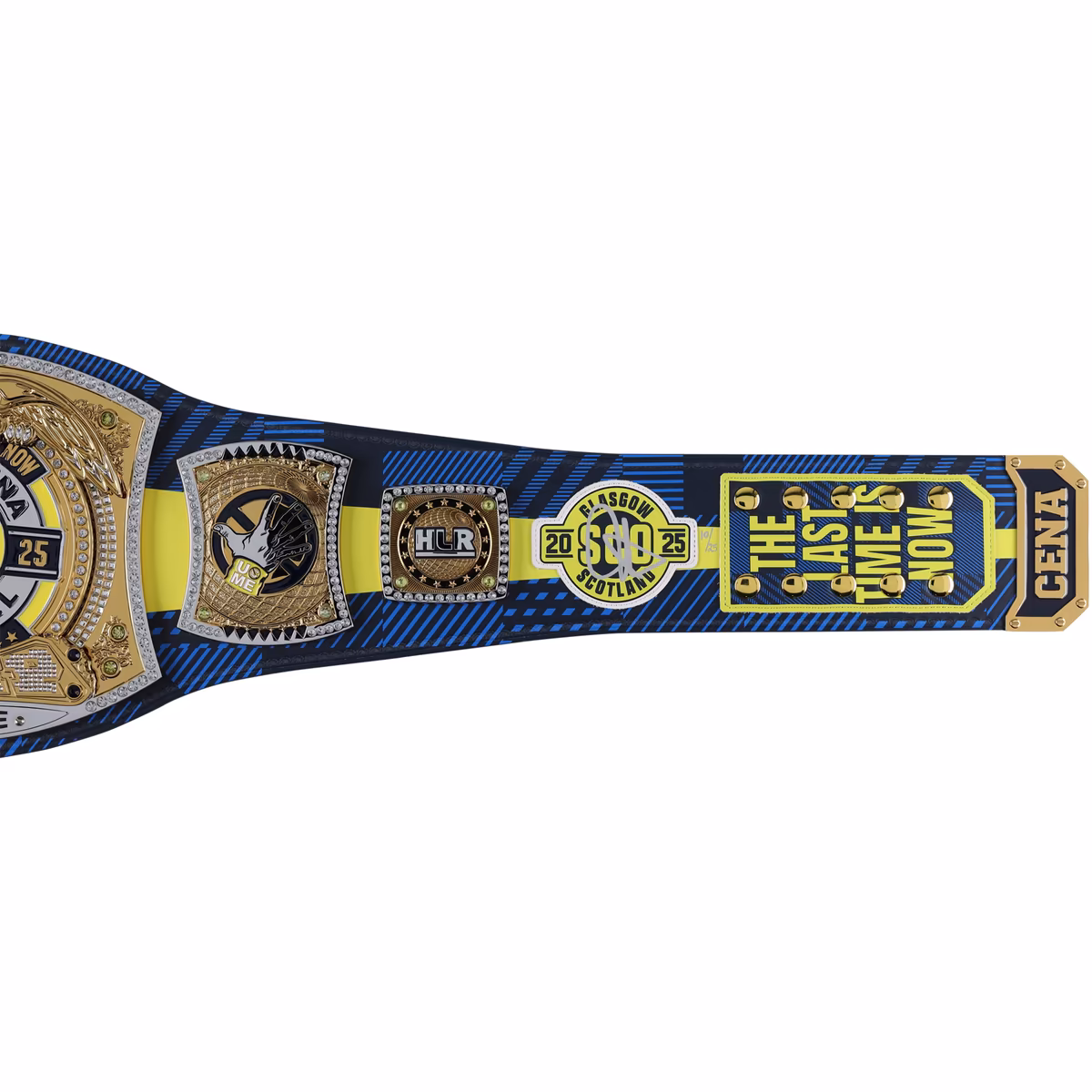 John Cena WWE Autographed 2025 Farewell Tour Glasgow Replica Title Belt - Limited Edition of 25 3 John Cena WWE Autographed 2025 Farewell Tour Glasgow Replica Title Belt - Limited Edition of 25