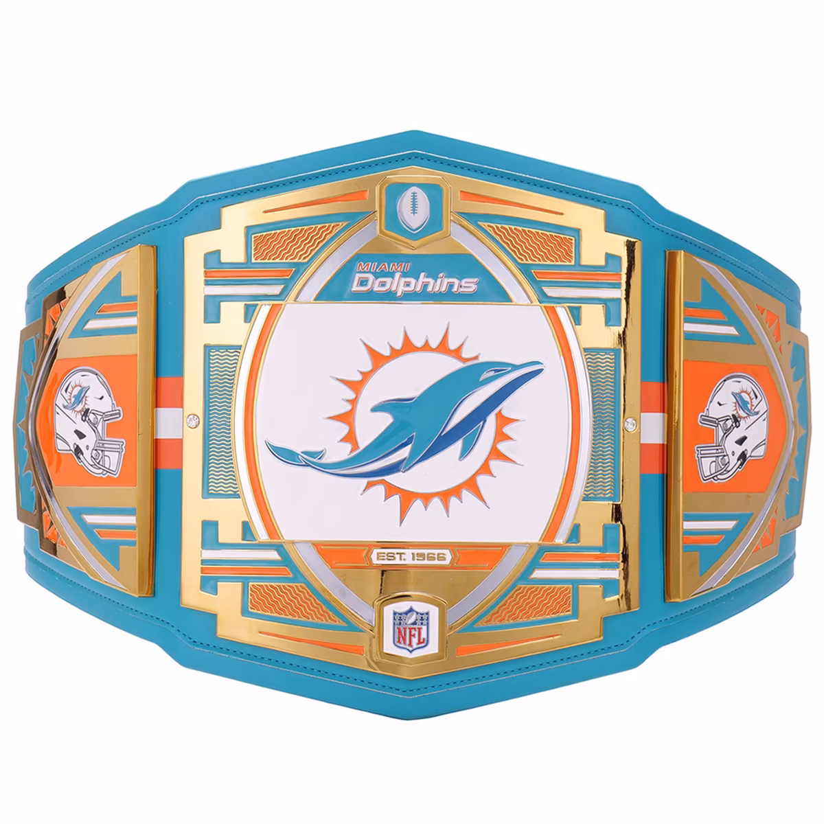 Miami Dolphins WWE Legacy Title Belt 1 Miami Dolphins WWE Legacy Title Belt