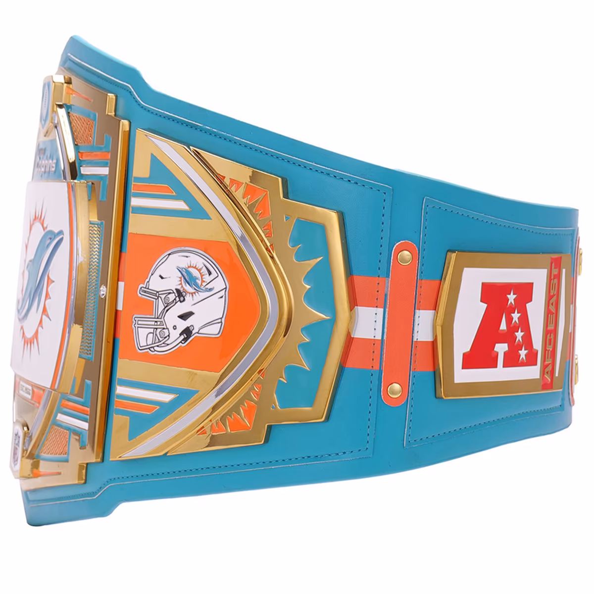 Miami Dolphins WWE Legacy Title Belt 4 Miami Dolphins WWE Legacy Title Belt