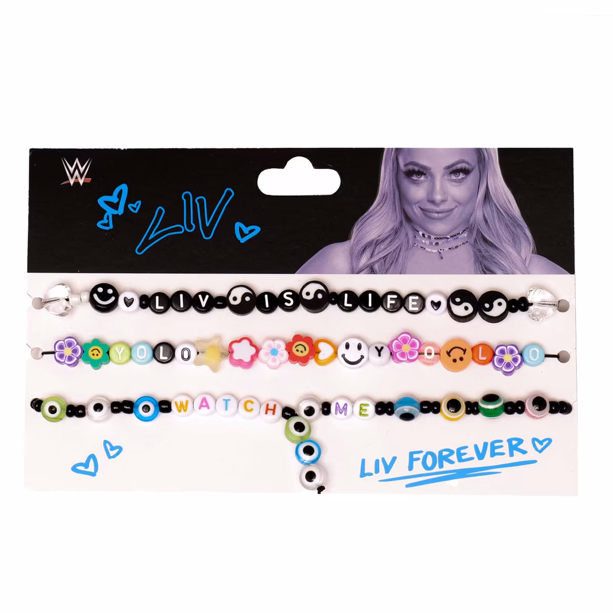 Liv Morgan 3-Pack Bead Necklace Set 18 Liv Morgan 3-Pack Bead Necklace Set