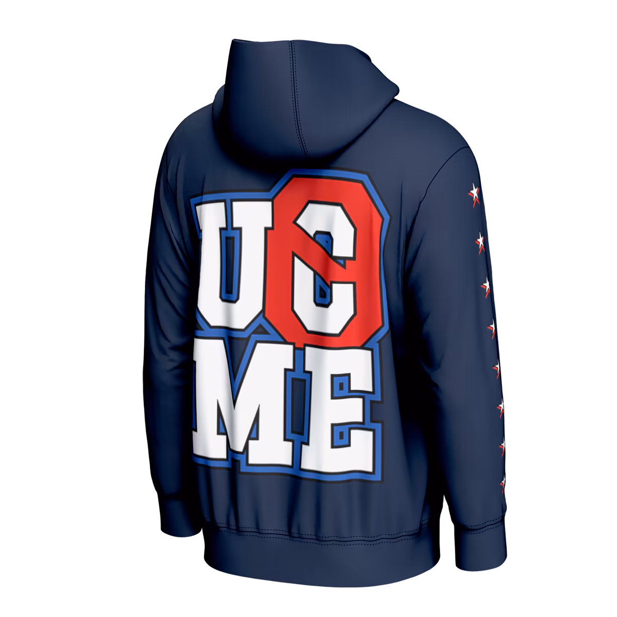 Men's ProSphere Navy John Cena Final Match Hoodie 4 Men's ProSphere Navy John Cena Final Match Hoodie