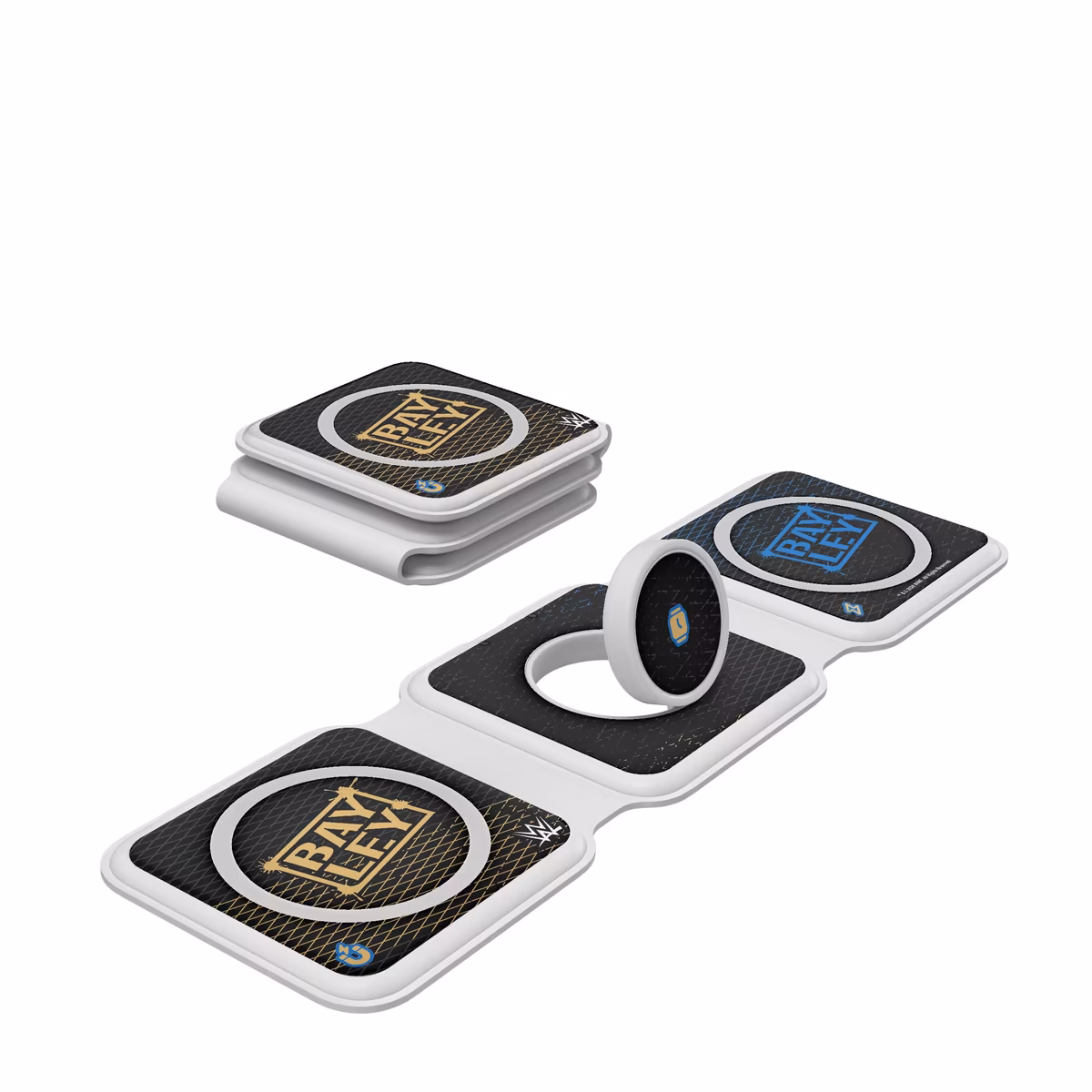 Keyscaper White Bayley 3-in-1 Foldable Charger 6 Keyscaper White Bayley 3-in-1 Foldable Charger