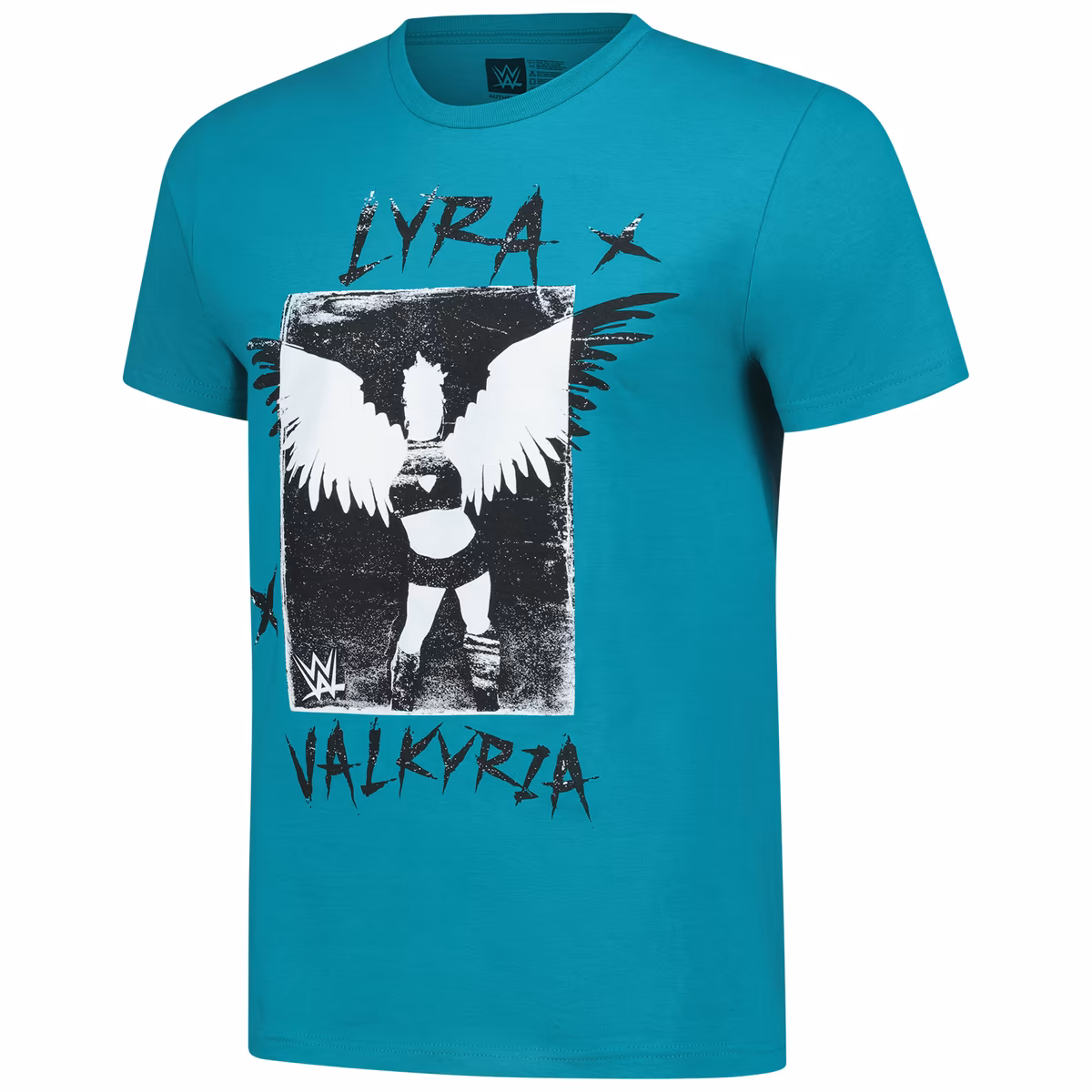 Men's Turquoise Lyra Valkyria Wings T-Shirt 3 Men's Turquoise Lyra Valkyria Wings T-Shirt