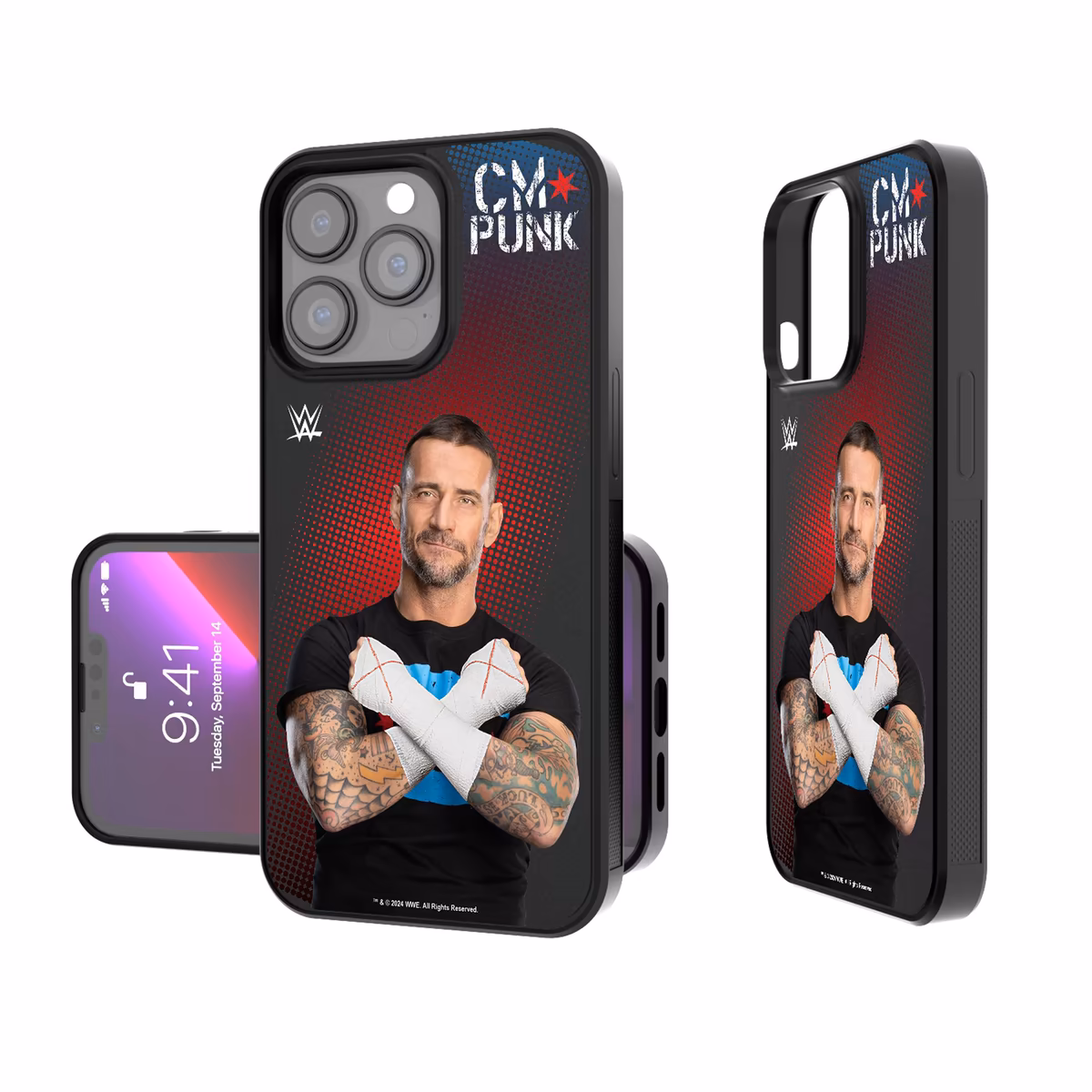 Keyscaper  CM Punk  Bump Case with 8.2ft Drop Protection