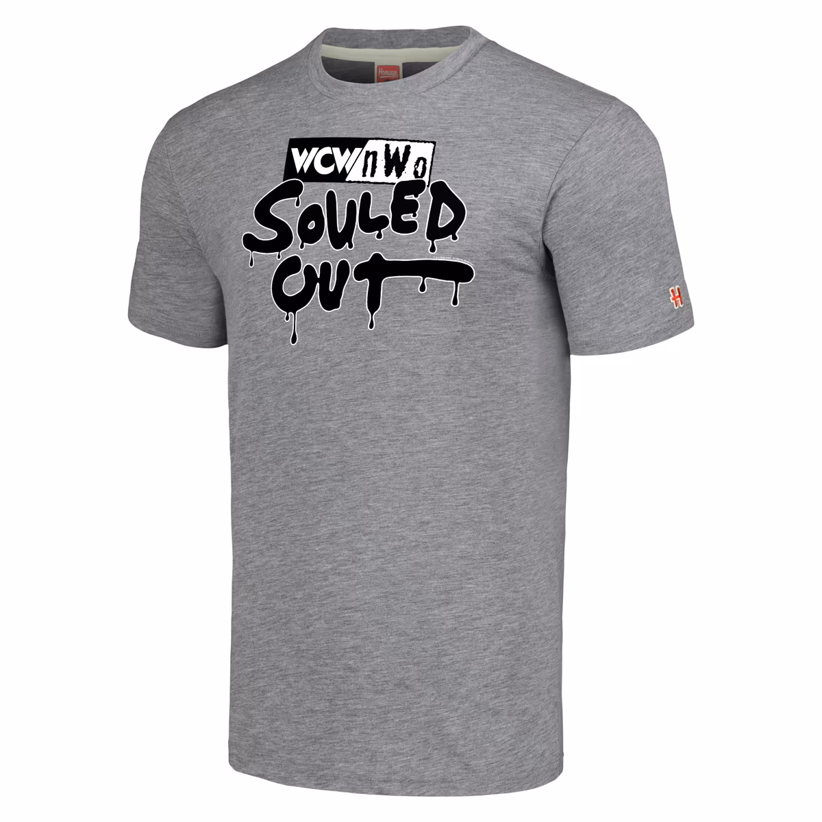 Men's Homage Gray WCW/nWo Souled Out Tri-Blend T-Shirt 3 Men's Homage Gray WCW/nWo Souled Out Tri-Blend T-Shirt