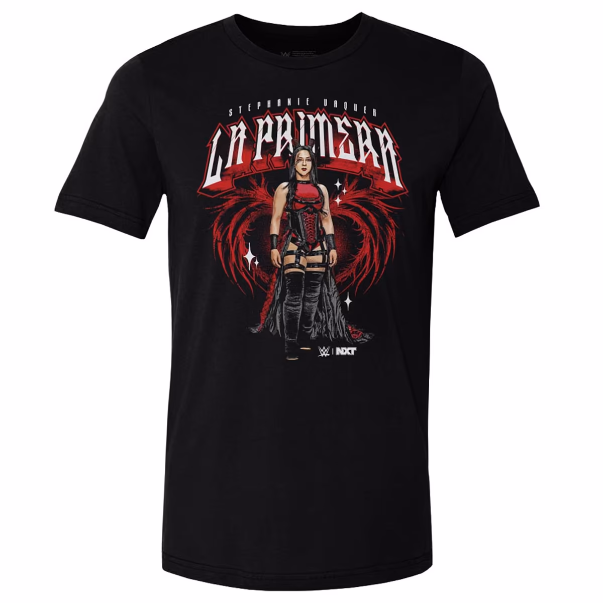 Men's 500 Level Black Stephanie Vaquer La Primera T-Shirt