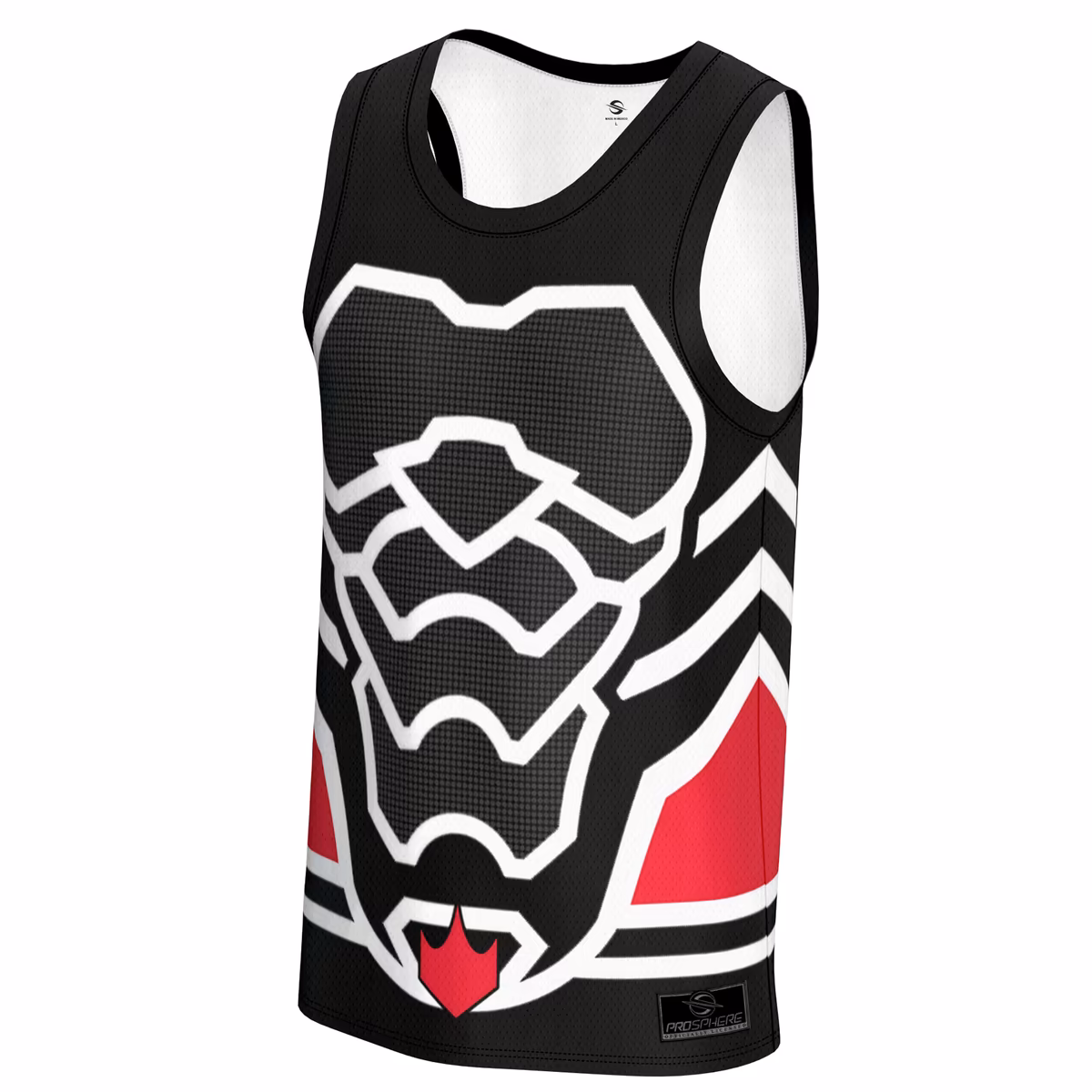 Men's ProSphere Black Penta In-Ring Basketball Fashion Jersey 3 Men's ProSphere Black Penta In-Ring Basketball Fashion Jersey