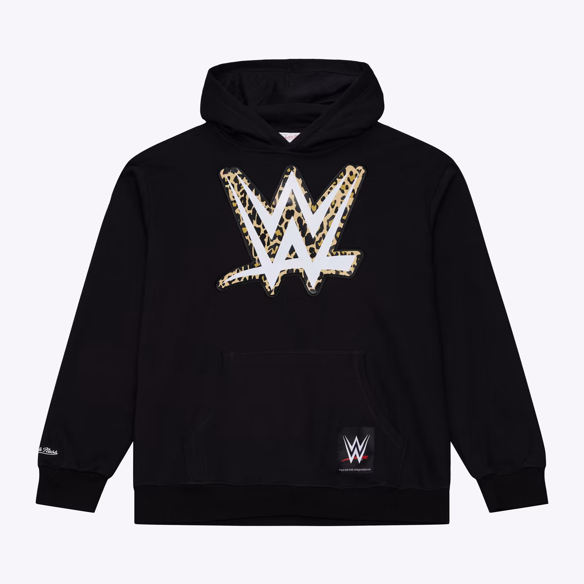 Men's Mitchell & Ness Black WrestleMania 42 Fleece Hoodie