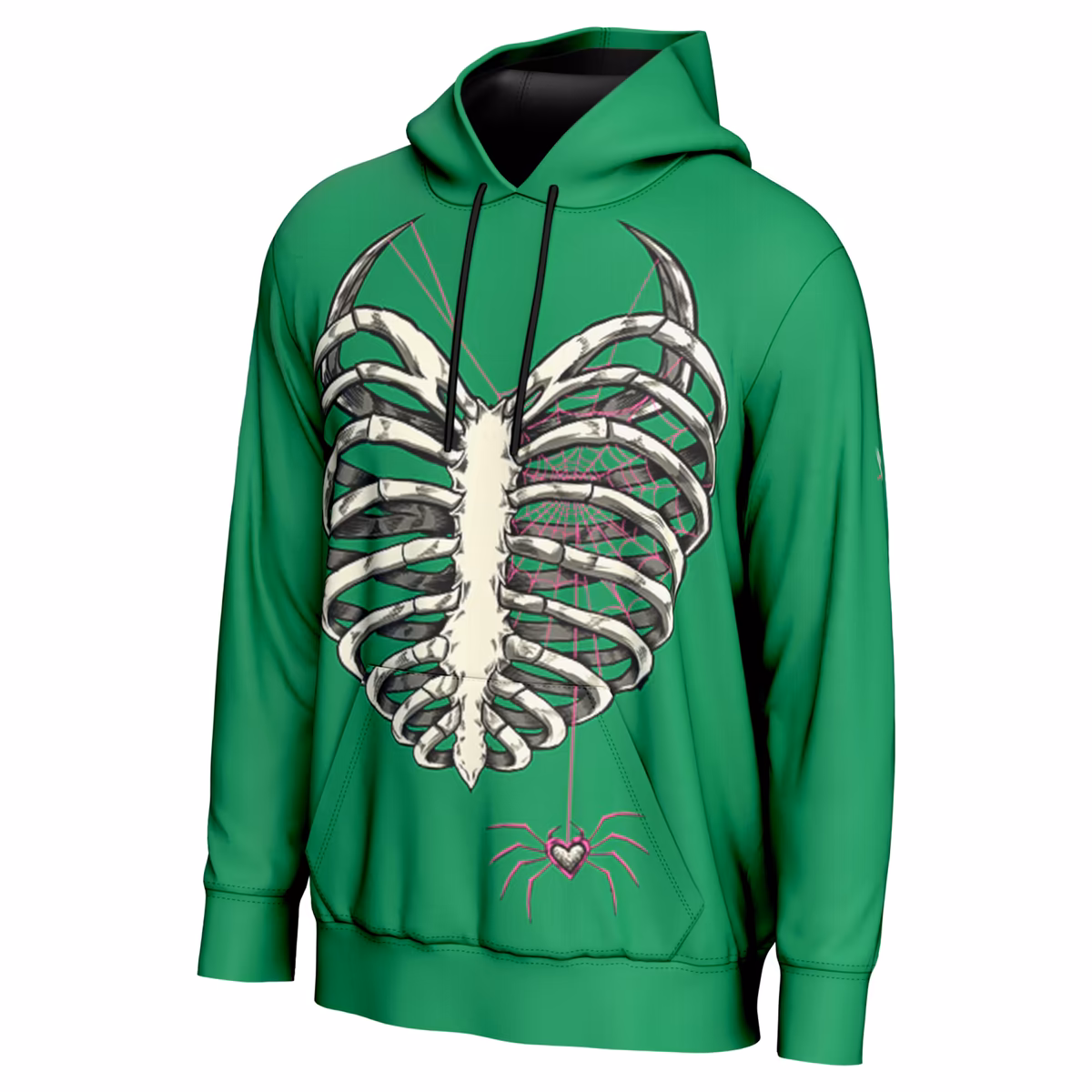 Men's ProSphere Green AJ Lee Ribcage Hoodie 3 Men's ProSphere Green AJ Lee Ribcage Hoodie