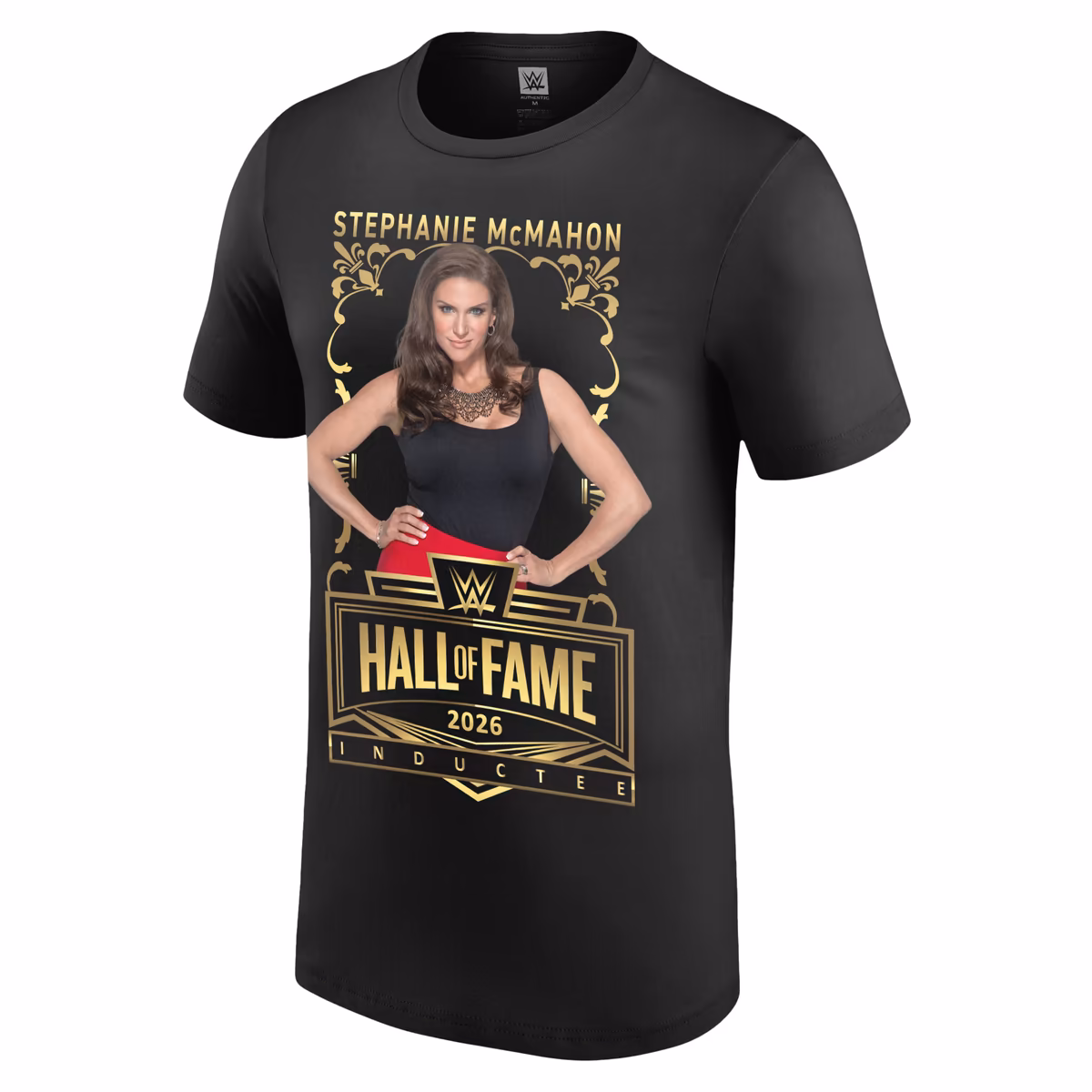 Men's Black Stephanie McMahon WWE Hall of Fame 2026 T-Shirt 3 Men's Black Stephanie McMahon WWE Hall of Fame 2026 T-Shirt