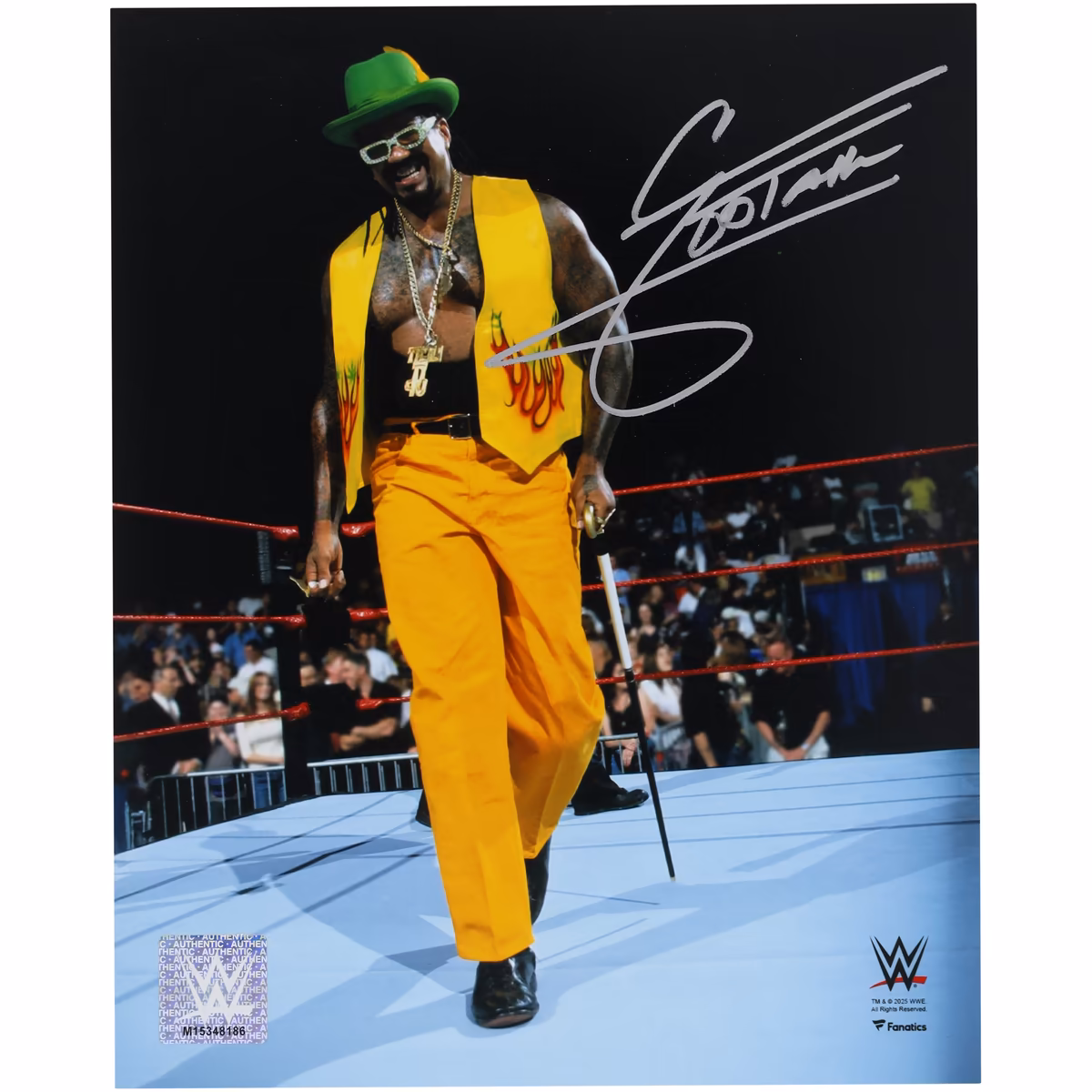 The Godfather WWE Autographed 8" x 10" In-Ring Entrance Photograph