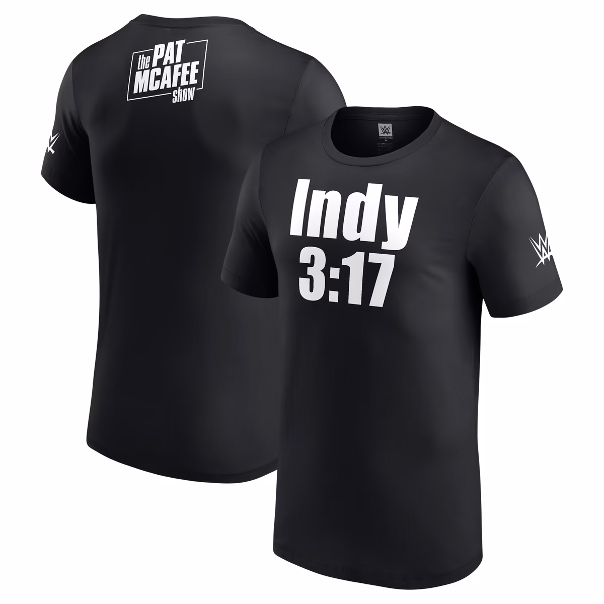Men's Black Pat McAfee Indy 3:17 T-Shirt