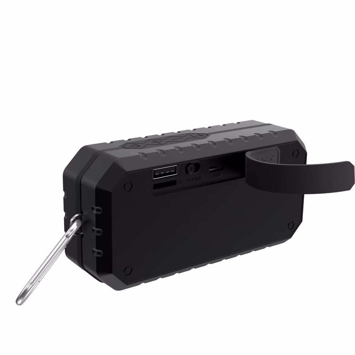 Keyscaper Black Rhea Ripley Water Resistant Bluetooth Speaker 3 Keyscaper Black Rhea Ripley Water Resistant Bluetooth Speaker