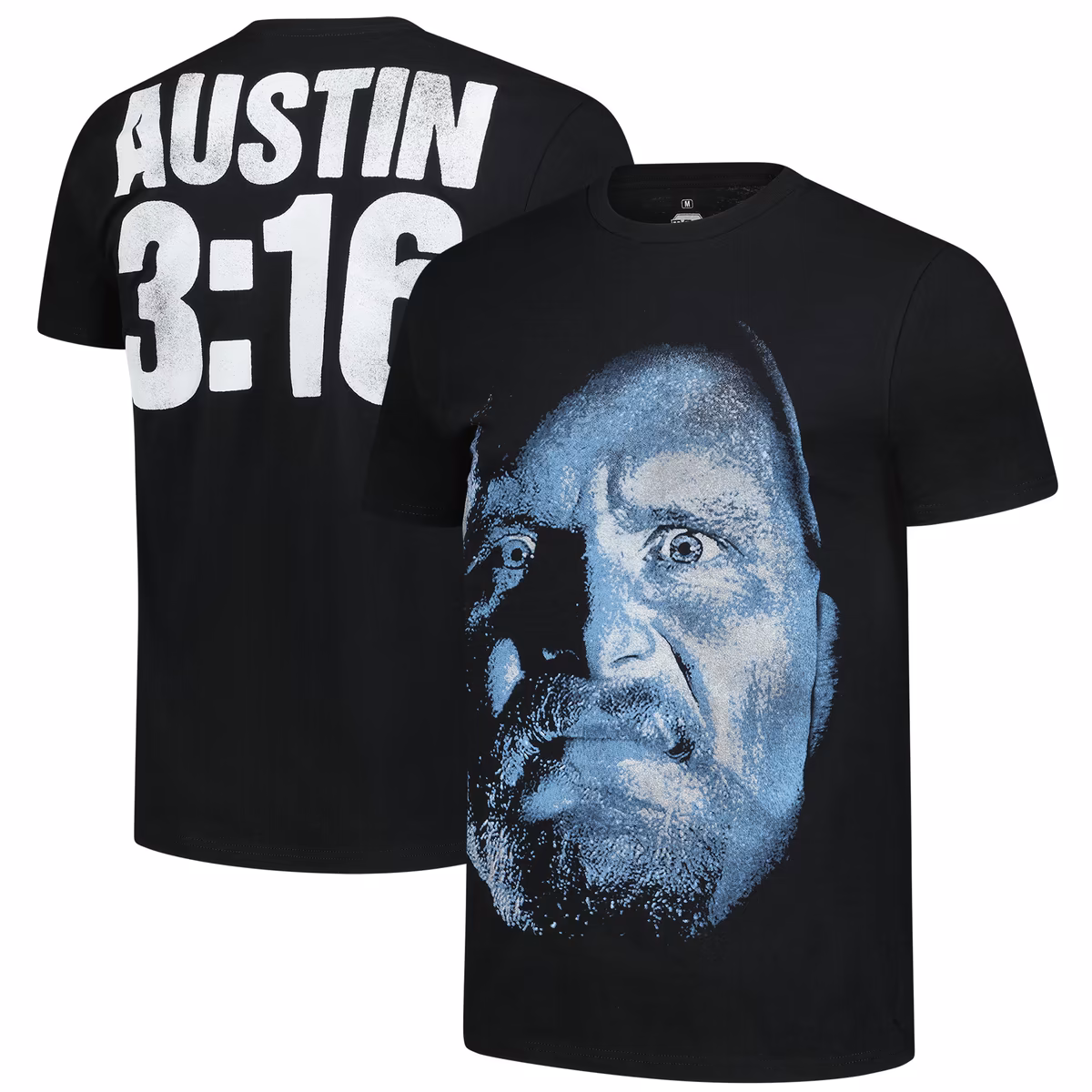 Men's Ripple Junction Black "Stone Cold" Steve Austin Big Graphic T-Shirt 2 Men's Ripple Junction Black "Stone Cold" Steve Austin Big Graphic T-Shirt