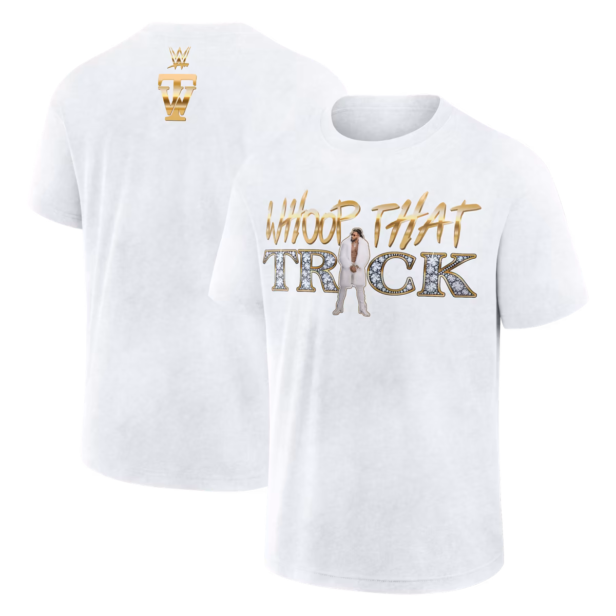Men's White Trick Williams Whoop Boxy T-Shirt