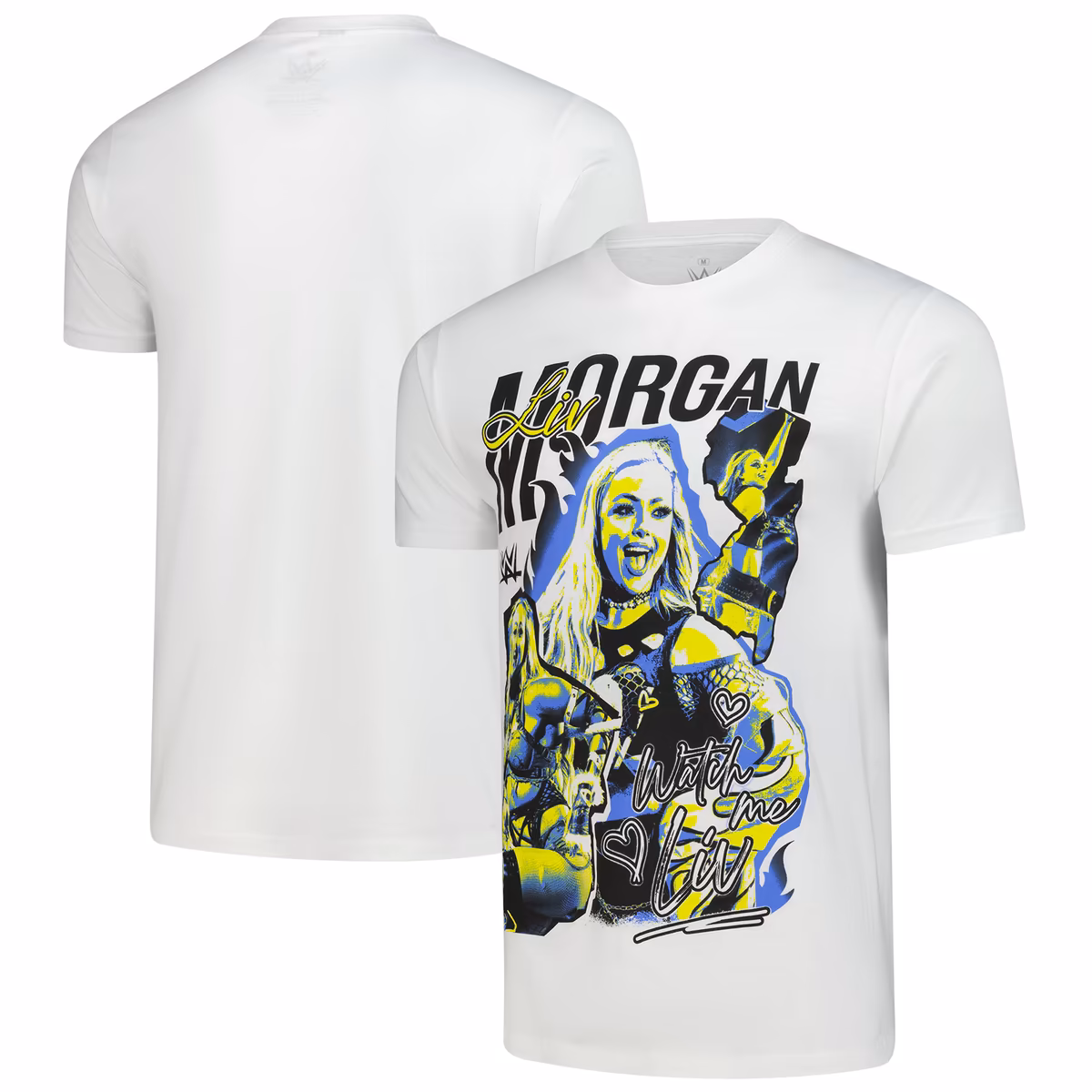 Men's Ripple Junction White Liv Morgan "Liv Morgan New Jersey" Graphic T-Shirt 1 Men's Ripple Junction White Liv Morgan "Liv Morgan New Jersey" Graphic T-Shirt