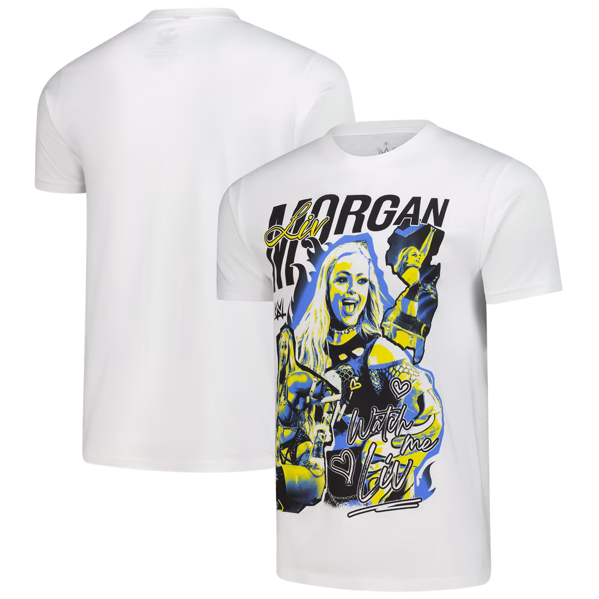 Men's Ripple Junction White Liv Morgan "Liv Morgan New Jersey" Graphic T-Shirt 2 Men's Ripple Junction White Liv Morgan "Liv Morgan New Jersey" Graphic T-Shirt
