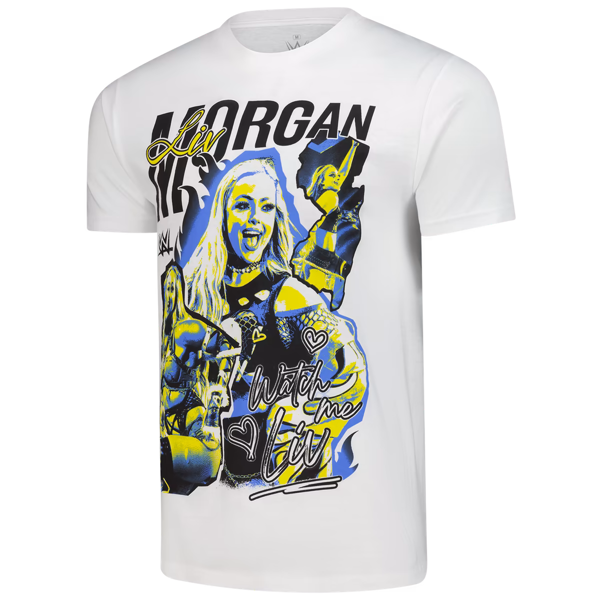 Men's Ripple Junction White Liv Morgan "Liv Morgan New Jersey" Graphic T-Shirt 3 Men's Ripple Junction White Liv Morgan "Liv Morgan New Jersey" Graphic T-Shirt