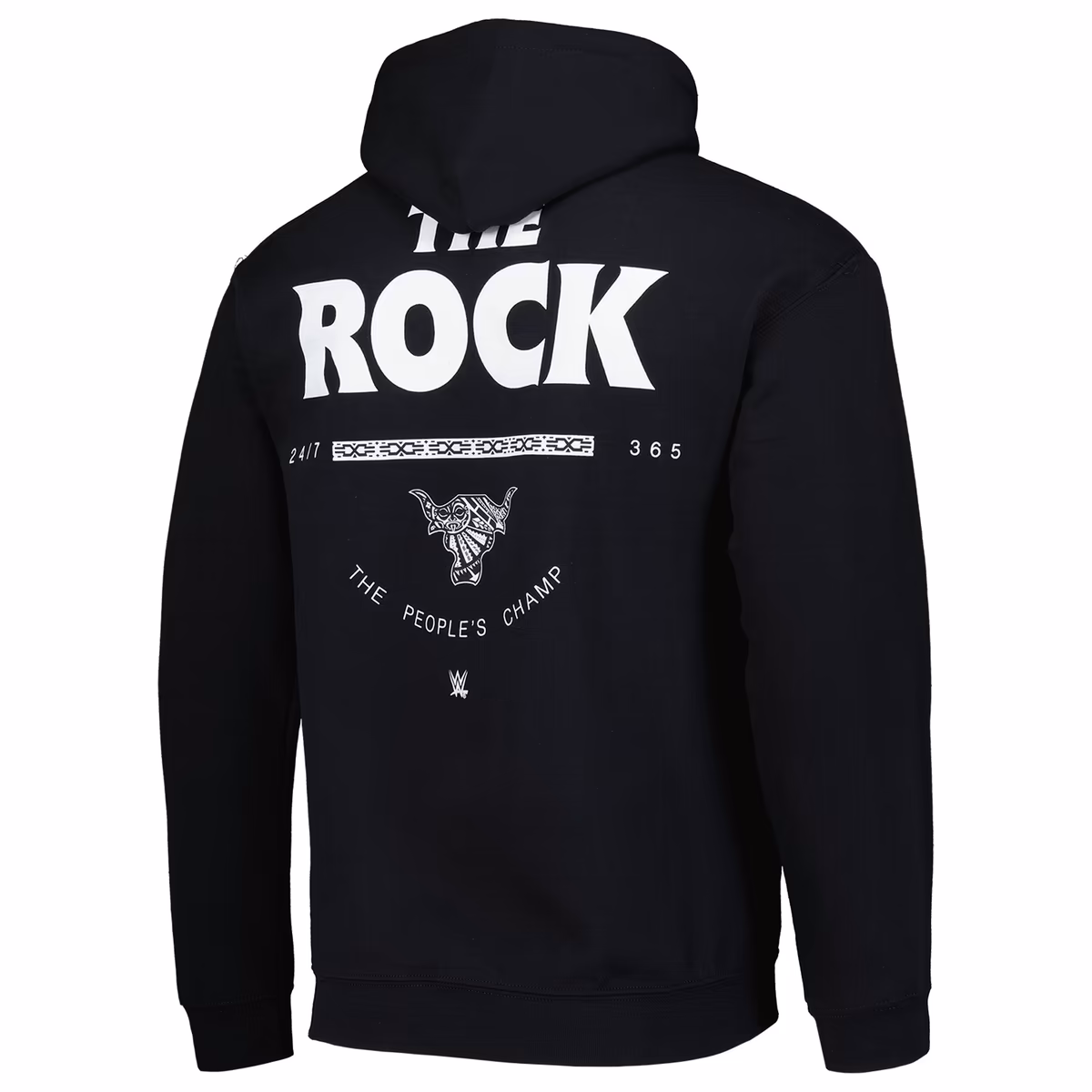 Men's Ripple Junction Black The Rock Push The Page Fleece Pullover Hoodie 4 Men's Ripple Junction Black The Rock Push The Page Fleece Pullover Hoodie