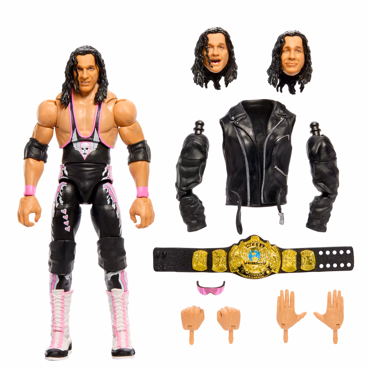 Bret Hart WWE Mattel Ultimate Edition Greatest Hits Wave 3 Action Figure 4 Bret Hart WWE Mattel Ultimate Edition Greatest Hits Wave 3 Action Figure