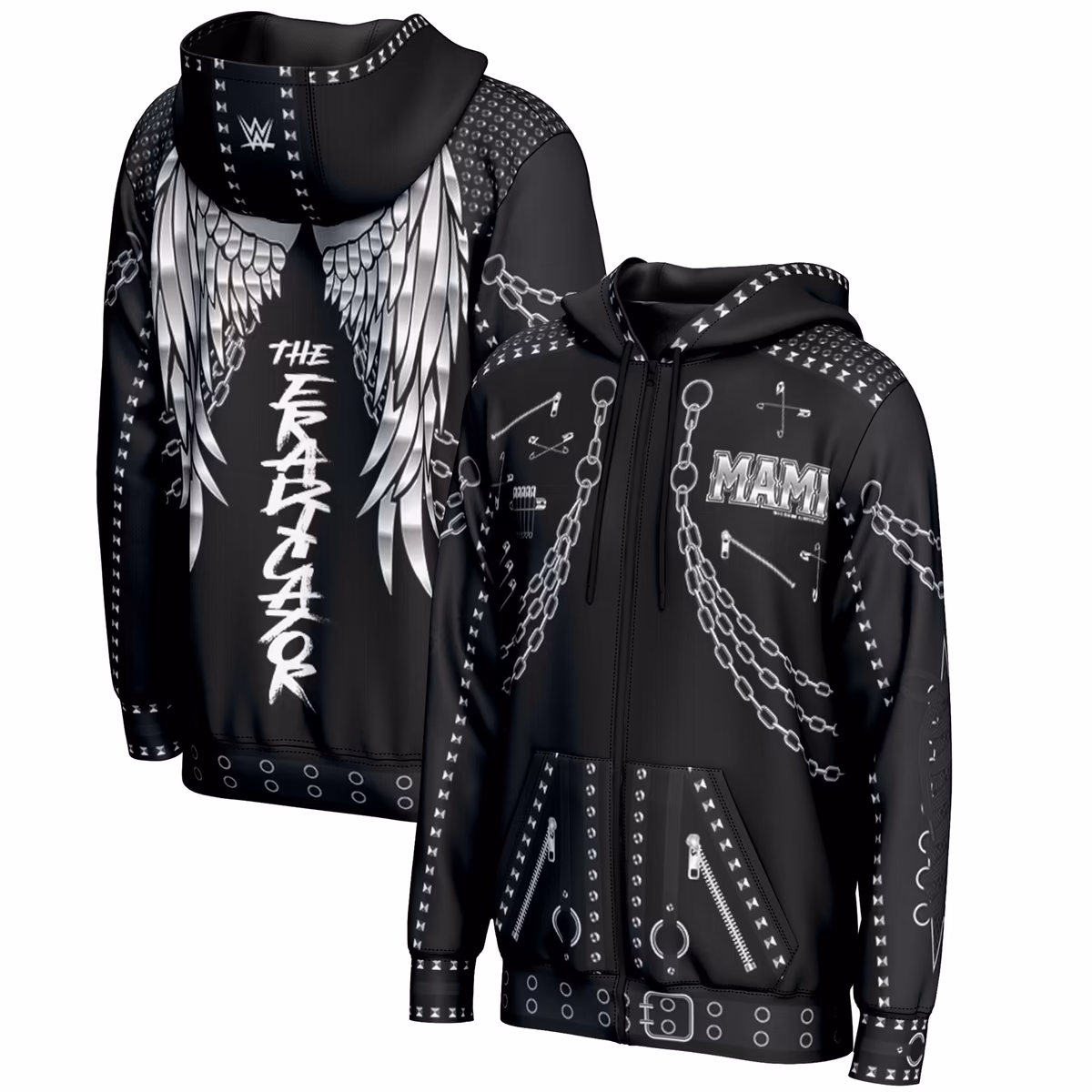 Men's ProSphere Black Rhea Ripley  Full-Zip Hoodie