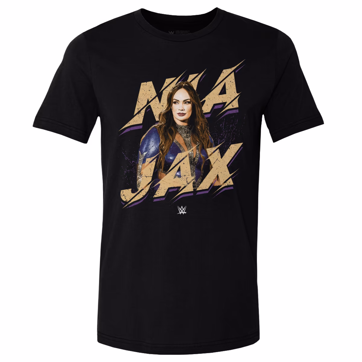 Men's 500 Level Black Nia Jax Name T-Shirt 8 Men's 500 Level Black Nia Jax Name T-Shirt