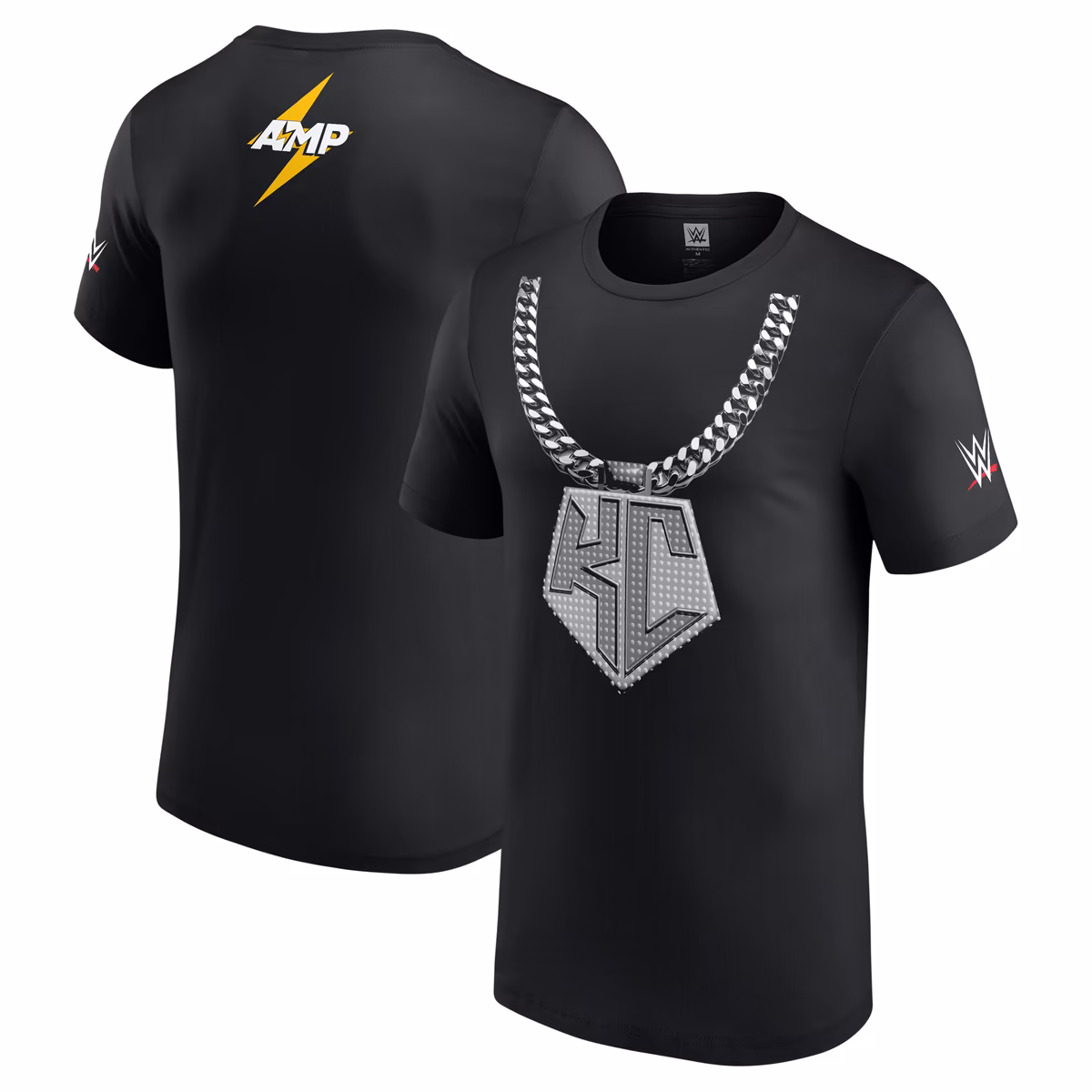 Men's Kai Cenat Black Royal Rumble 2025 Chain T-Shirt 9 Men's Kai Cenat Black Royal Rumble 2025 Chain T-Shirt