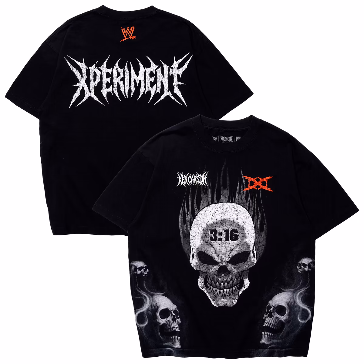 Unisex Complex x WWE x Ken Carson Black "Stone Cold" Steve Austin T-Shirt