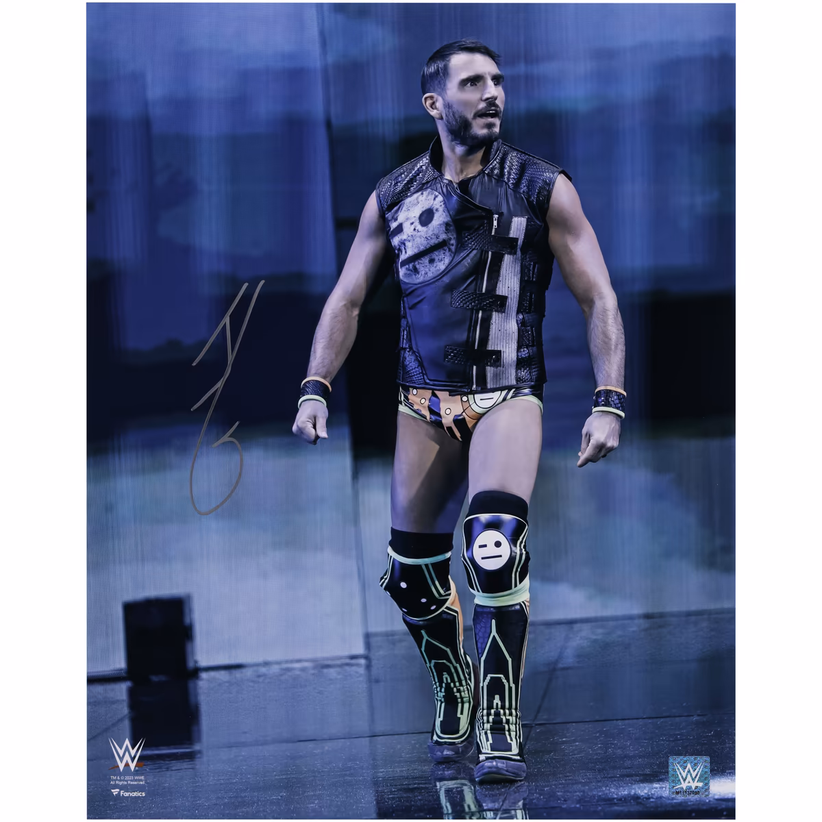 Johnny Gargano WWE Autographed 16" x 20" Entrance Photograph