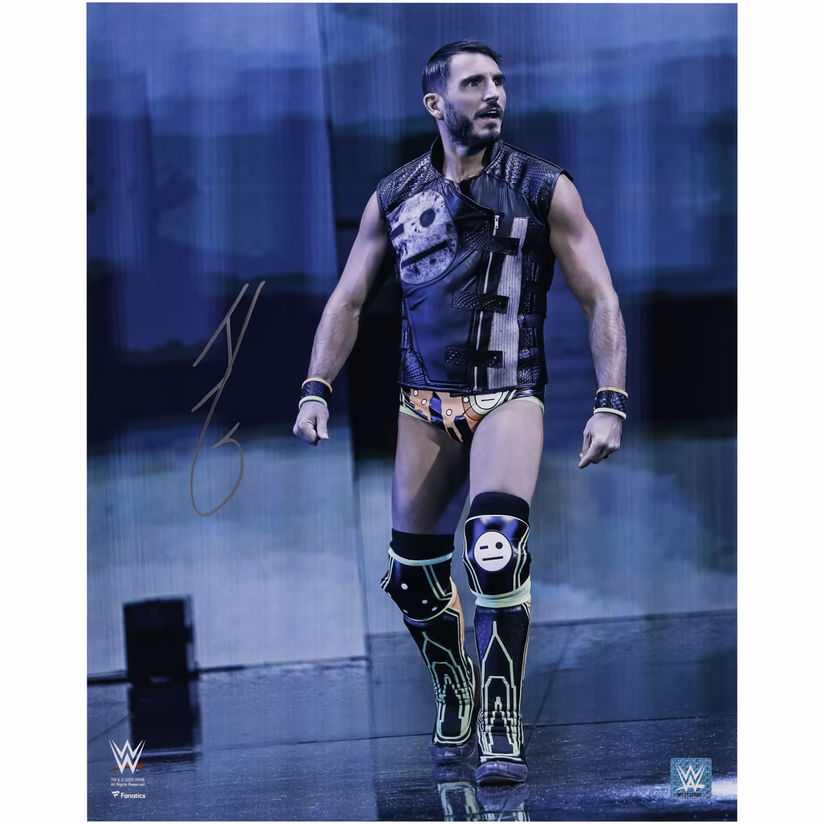 Johnny Gargano WWE Autographed 16" x 20" Entrance Photograph