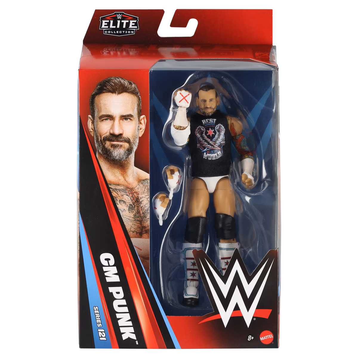 Mattel CM Punk WrestleMania Elite Collection Action Figure 2 Mattel CM Punk WrestleMania Elite Collection Action Figure