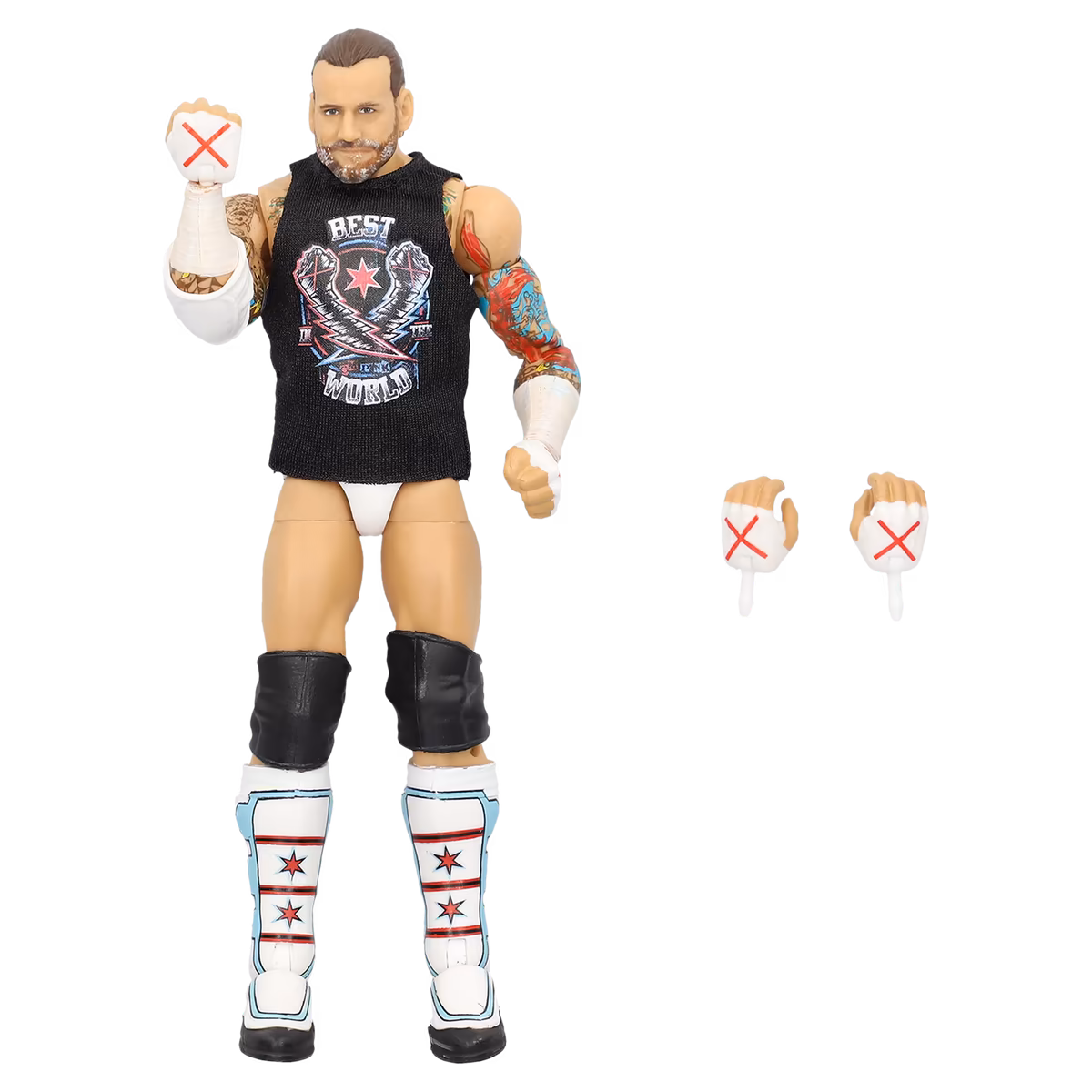 Mattel CM Punk WrestleMania Elite Collection Action Figure 4 Mattel CM Punk WrestleMania Elite Collection Action Figure